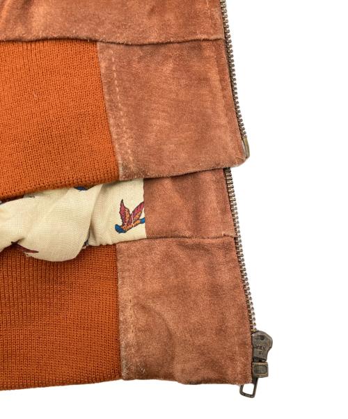 ERIKSON’S（エリクソン）ERIKSON’S (エリクソン) ［古着］スウェードボンバージャケット ブラウン サイズ:不明の古着・服飾アイテム