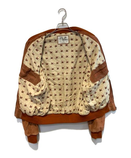 ERIKSON’S（エリクソン）ERIKSON’S (エリクソン) ［古着］スウェードボンバージャケット ブラウン サイズ:不明の古着・服飾アイテム