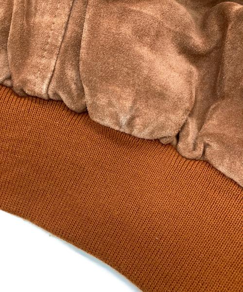 ERIKSON’S（エリクソン）ERIKSON’S (エリクソン) ［古着］スウェードボンバージャケット ブラウン サイズ:不明の古着・服飾アイテム