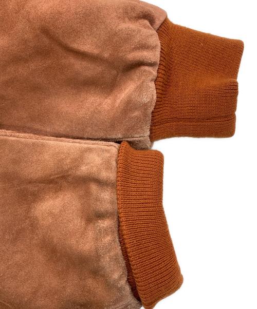 ERIKSON’S（エリクソン）ERIKSON’S (エリクソン) ［古着］スウェードボンバージャケット ブラウン サイズ:不明の古着・服飾アイテム