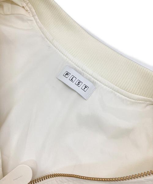 PLST（プラステ）PLST (プラステ) ミリタリージャケット ホワイト サイズ:Mの古着・服飾アイテム
