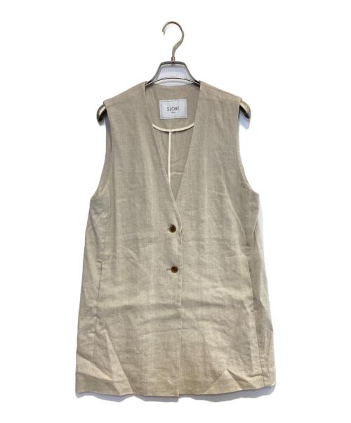 SLOBE IENA（スローブ イエナ）SLOBE IENA (スローブ イエナ) リネンジレ ベージュ サイズ:Free 未使用品の古着・服飾アイテム