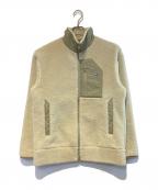 HELLY HANSENヘリーハンセン）の古着「ファイバーパイルフルジップジャケット」｜アイボリー