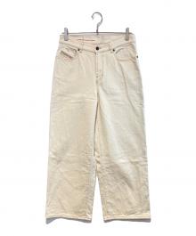 DIESEL（ディーゼル）の古着「bootcut and flare jeans 2000 widee」｜ホワイト