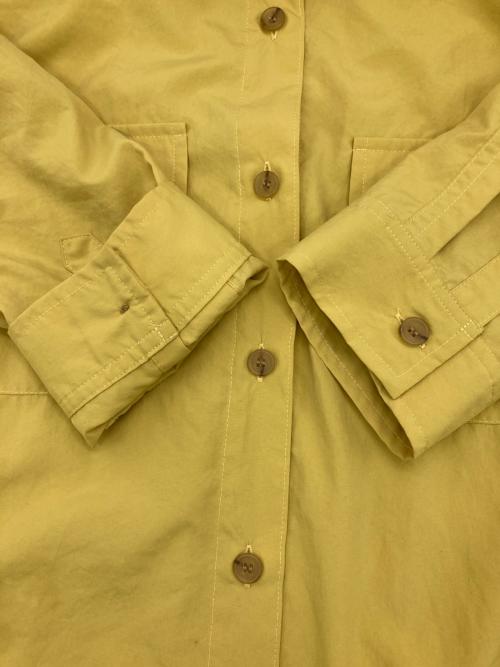 Diagram（ダイアグラム）Diagram (ダイアグラム) シャツプリーツワンピース イエロー サイズ:Sの古着・服飾アイテム