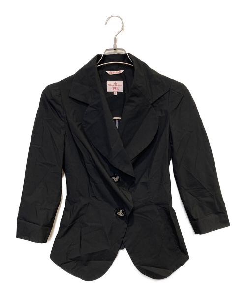 Vivienne Westwood RED LABEL（ヴィヴィアンウエストウッドレッドレーベル）Vivienne Westwood RED LABEL (ヴィヴィアンウエストウッドレッドレーベル) ラブジャケット ブラック サイズ:2の古着・服飾アイテム