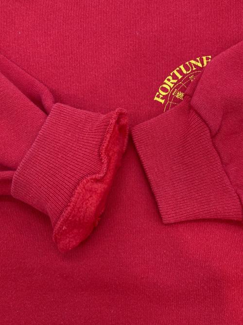 Hanes（ヘインズ）Hanes (ヘインズ) プリントスウェット レッド サイズ:Mの古着・服飾アイテム