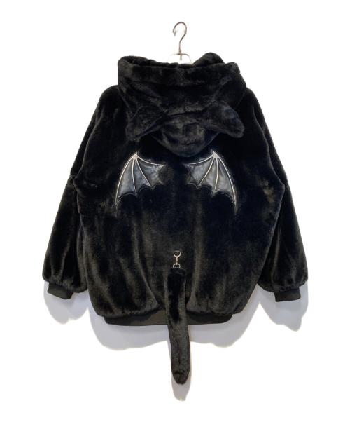 REFLEM（レフレム）REFLEM (レフレム) フェイクファージャケット ブラック サイズ:FREEの古着・服飾アイテム