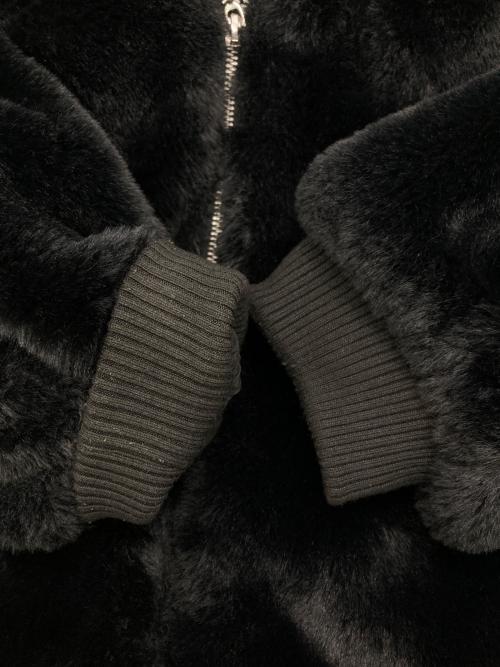 REFLEM（レフレム）REFLEM (レフレム) フェイクファージャケット ブラック サイズ:FREEの古着・服飾アイテム