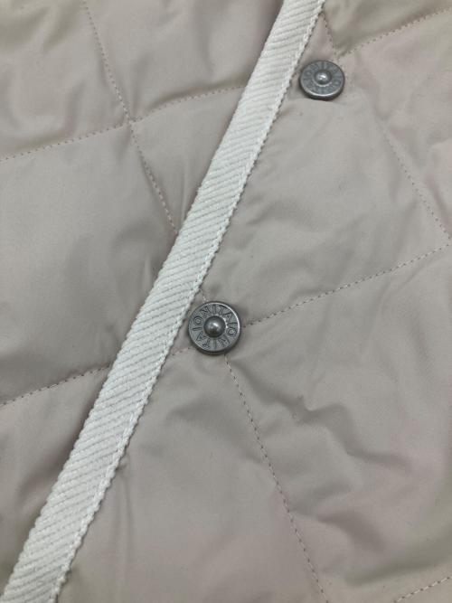 TAION（タイオン）TAION (タイオン) キルティングジャケット ベージュ サイズ:Mの古着・服飾アイテム