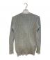 POLO RALPH LAUREN (ポロ・ラルフローレン) ケーブルニットカーディガン グレー サイズ:M：7000円