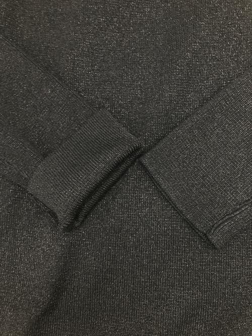 riu（リウ）riu (リウ) Tulle raffle docking knit dress ブラック サイズ:Freeの古着・服飾アイテム