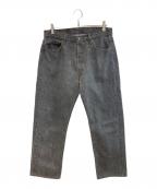 LEVI'Sリーバイス）の古着「［古着］先染め501デニムパンツ」｜グレー