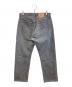 LEVI'S (リーバイス) ［古着］先染め501デニムパンツ グレー サイズ:36×30：15000円
