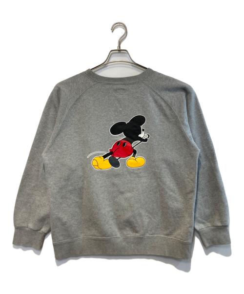 NUMBER (N)INE（ナンバーナイン）NUMBER (N)INE (ナンバーナイン) DISNEY (ディズニー) ラグランプリントスウェット グレー サイズ:3の古着・服飾アイテム
