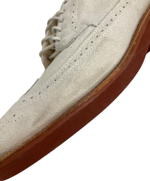 WALK-OVER（ウォークオーバー）WALK-OVER (ウォークオーバー) CAMBRIDGE WHITE SUEDE アイボリー サイズ:9の古着・服飾アイテム