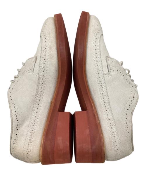 WALK-OVER（ウォークオーバー）WALK-OVER (ウォークオーバー) CAMBRIDGE WHITE SUEDE アイボリー サイズ:9の古着・服飾アイテム