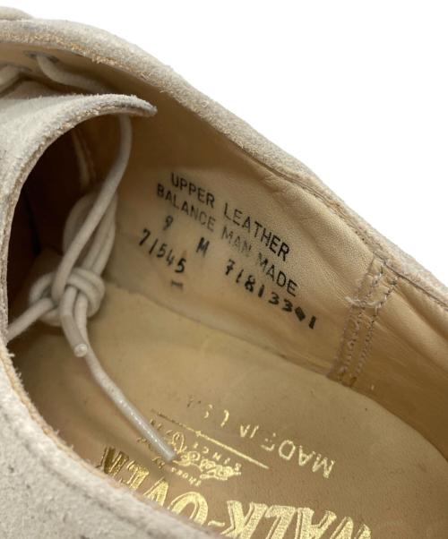 WALK-OVER（ウォークオーバー）WALK-OVER (ウォークオーバー) CAMBRIDGE WHITE SUEDE アイボリー サイズ:9の古着・服飾アイテム