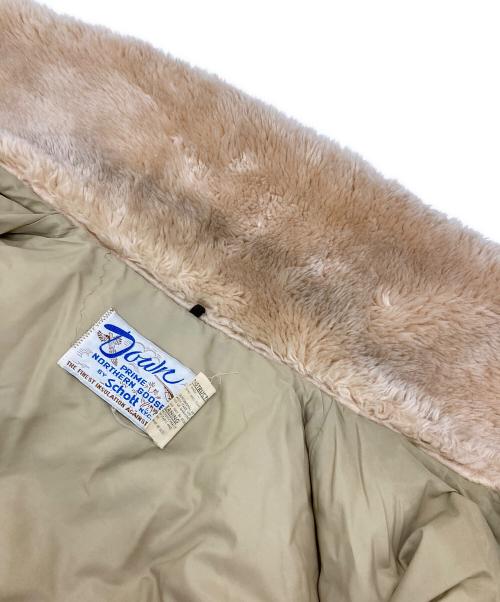 Schott（ショット）Schott (ショット) キルティングダウンジャケット ベージュ サイズ:XLLの古着・服飾アイテム