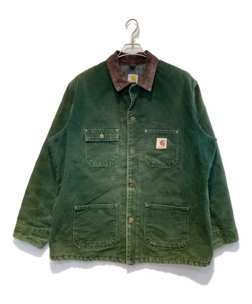 CarHartt（カーハート）CarHartt (カーハート) Michigan Chore Coat グリーン サイズ:Lの古着・服飾アイテム