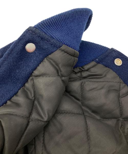 Holloway（ホロウェイ）Holloway (ホロウェイ) ［古着］スタジャン ネイビー×ホワイト サイズ:Lの古着・服飾アイテム