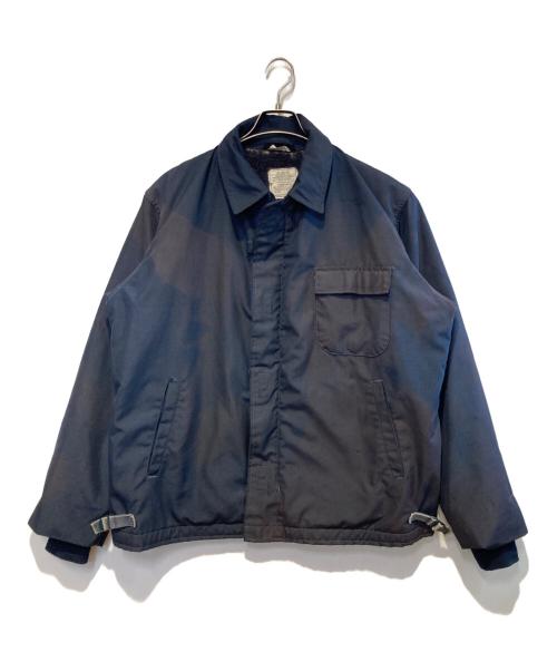 U'S NAVY（ユーエスネイビー）U'S NAVY (ユーエスネイビー) ［古着］ラミドデッキジャケット ネイビー サイズ:Lの古着・服飾アイテム
