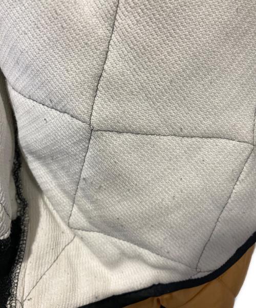 snap wear（スナップウェアー）snap wear (スナップウェアー) 「古着」キルティングジャケット ブラック×イエロー サイズ:表記無しの古着・服飾アイテム