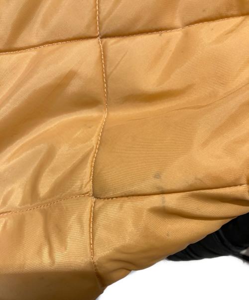 snap wear（スナップウェアー）snap wear (スナップウェアー) 「古着」キルティングジャケット ブラック×イエロー サイズ:表記無しの古着・服飾アイテム