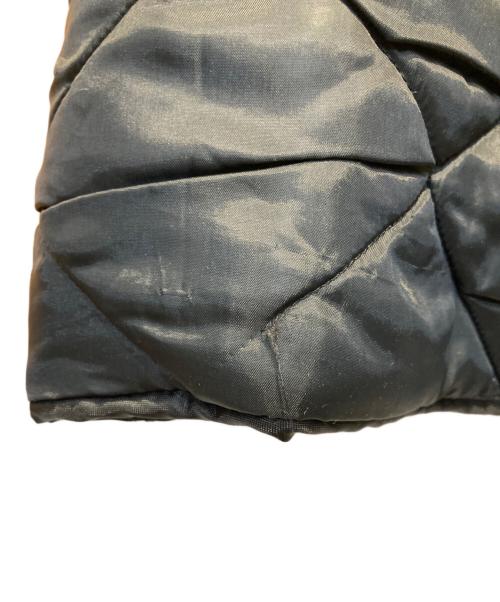 snap wear（スナップウェアー）snap wear (スナップウェアー) 「古着」キルティングジャケット ブラック×イエロー サイズ:表記無しの古着・服飾アイテム