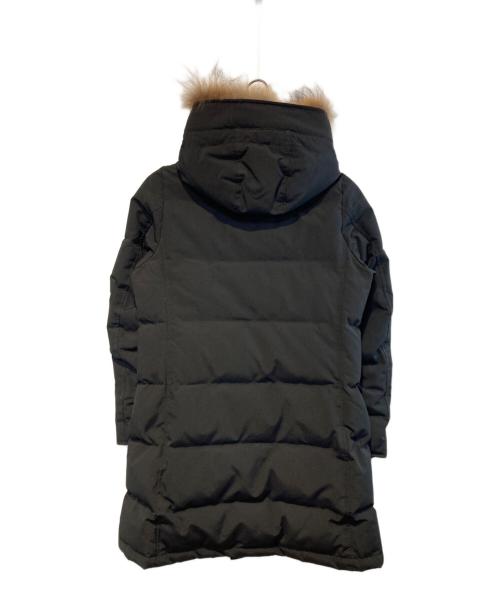 DANTON（ダントン）DANTON (ダントン) フード付きロングダウンコート ブラック サイズ:34の古着・服飾アイテム