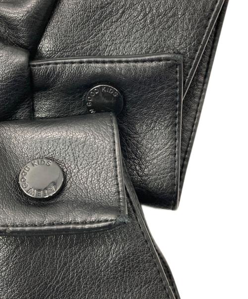 A FEW GOOD KIDS（アフューグッドキッズ）A FEW GOOD KIDS (アフューグッドキッズ) エコレザージャケット ブラック サイズ:Mの古着・服飾アイテム