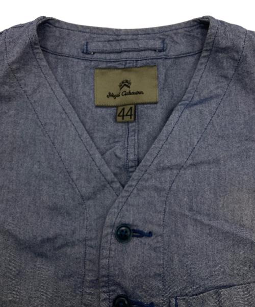 NIGEL CABOURN（ナイジェルケーボン）NIGEL CABOURN (ナイジェルケーボン) ハンティングベスト ネイビー サイズ:44の古着・服飾アイテム