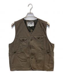 GRIP SWANY（グリップスワニー）の古着「FIREPROOF WORK VEST」｜カーキ