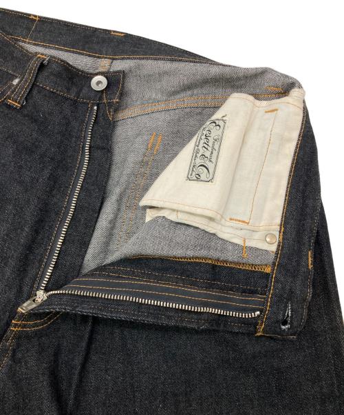 EESETT&Co（イーセットアンドコー）EESETT&Co (イーセットアンドコー) ワイドデニムパンツ ブラック サイズ:32の古着・服飾アイテム