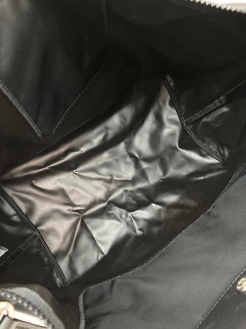 LONGCHAMP（ロンシャン）LONGCHAMP (ロンシャン) LE PLIAGE NEO TOP HANDLE BAG ブラックの古着・服飾アイテム