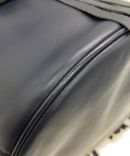 J&M DAVIDSON（ジェイ＆エム デヴィッドソン）J&M DAVIDSON (ジェイ＆エム デヴィッドソン) フリンジショルダーバッグ ネイビーの古着・服飾アイテム