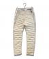 BRIEFING (ブリーフィング) WOMEN'S HYBRID DOWN PANTS ベージュ サイズ:S 未使用品：18000円