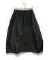 tricot COMME des GARCONS（トリココムデギャルソン）の古着「フラワーキルトスカート」｜ブラック