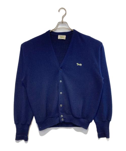 J.C.PENNY（ジェーシーペニー）J.C.PENNY (ジェーシーペニー) ［古着］ニットカーディガン ネイビー サイズ:XLの古着・服飾アイテム