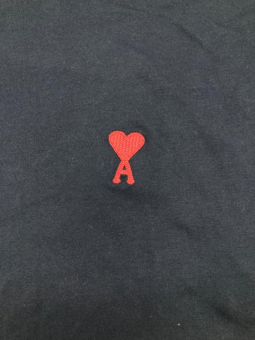 AMI Alexandre Mattiussi（アミアレクサンドルマテュッシ）AMI Alexandre Mattiussi (アミアレクサンドルマテュッシ) Ami de Coeur Tシャツ ネイビー サイズ:XLの古着・服飾アイテム