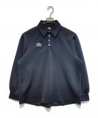 UMBRO×BELPER×M TO Rアンブロ×ベルパー×ムウトアール）の古着「GAME SHIRTS MOOD POLO」｜ブラック