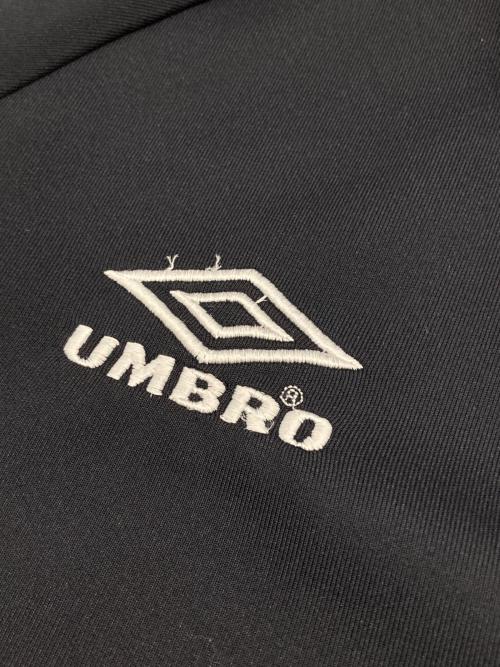 UMBRO（アンブロ）UMBRO (アンブロ) BELPER (ベルパー) M TO R (ムウトアール) GAME SHIRTS MOOD POLO ブラック サイズ:Lの古着・服飾アイテム
