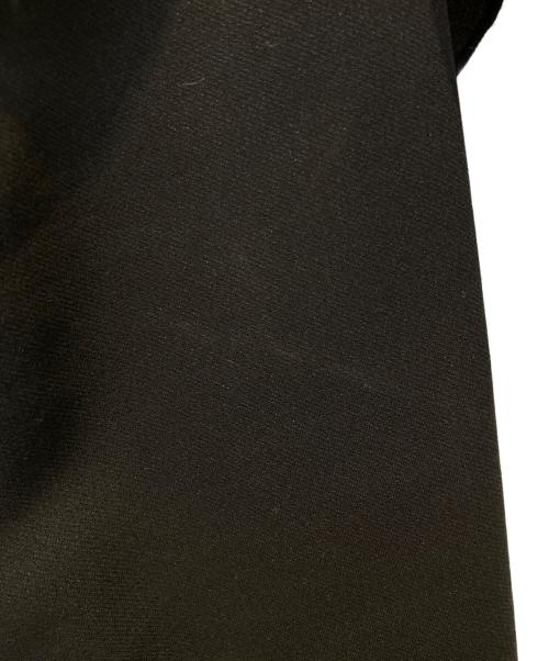 L'AUBE BLANC（ローブ ブラン）L'AUBE BLANC (ローブ ブラン) Pleats collar Chiffon Dress ブラック サイズ:Mの古着・服飾アイテム