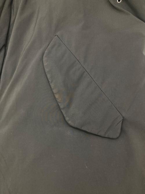 nano・universe（ナノ・ユニバース）nano・universe (ナノ・ユニバース) 西川ダウン (ニシカワダウン) 機能中綿ロングモッズコート ブラック サイズ:Sの古着・服飾アイテム