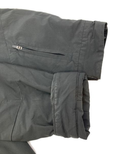 nano・universe（ナノ・ユニバース）nano・universe (ナノ・ユニバース) 西川ダウン (ニシカワダウン) 機能中綿ロングモッズコート ブラック サイズ:Sの古着・服飾アイテム