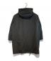 nano・universe (ナノ・ユニバース) 西川ダウン (ニシカワダウン) 機能中綿ロングモッズコート ブラック サイズ:S：7000円