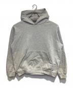 LOS ANGELES APPARELロサンゼルスアパレル）の古着「14ozヘビーウェイトプルオーバーパーカー」｜グレー
