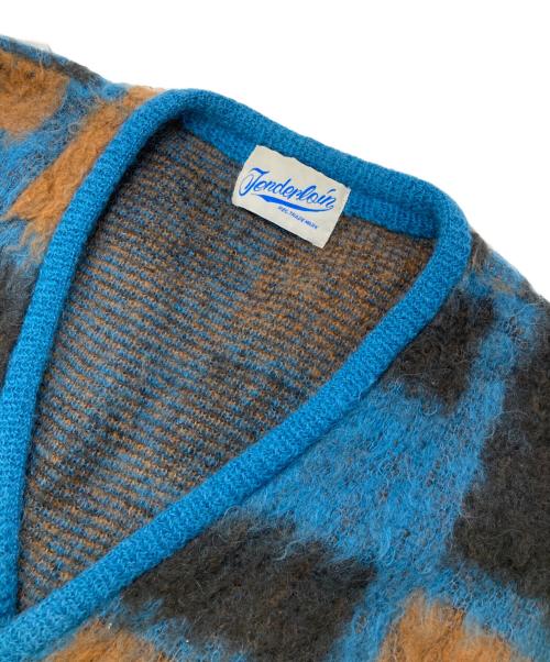 TENDERLOIN（テンダーロイン）TENDERLOIN (テンダーロイン) MOHAIR CARDIGAN G ブルー サイズ:Lの古着・服飾アイテム