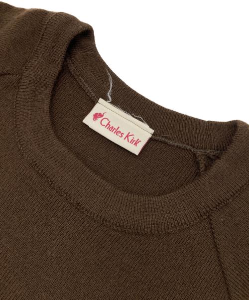 The Ennnoy Professional（ザ エンノイ プロフェッショナル）The Ennnoy Professional (ザ エンノイ プロフェッショナル) Round Neck Pullover Sweater ブラウン サイズ:XLの古着・服飾アイテム