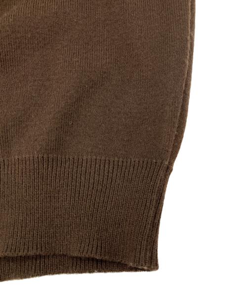 The Ennnoy Professional（ザ エンノイ プロフェッショナル）The Ennnoy Professional (ザ エンノイ プロフェッショナル) Round Neck Pullover Sweater ブラウン サイズ:XLの古着・服飾アイテム